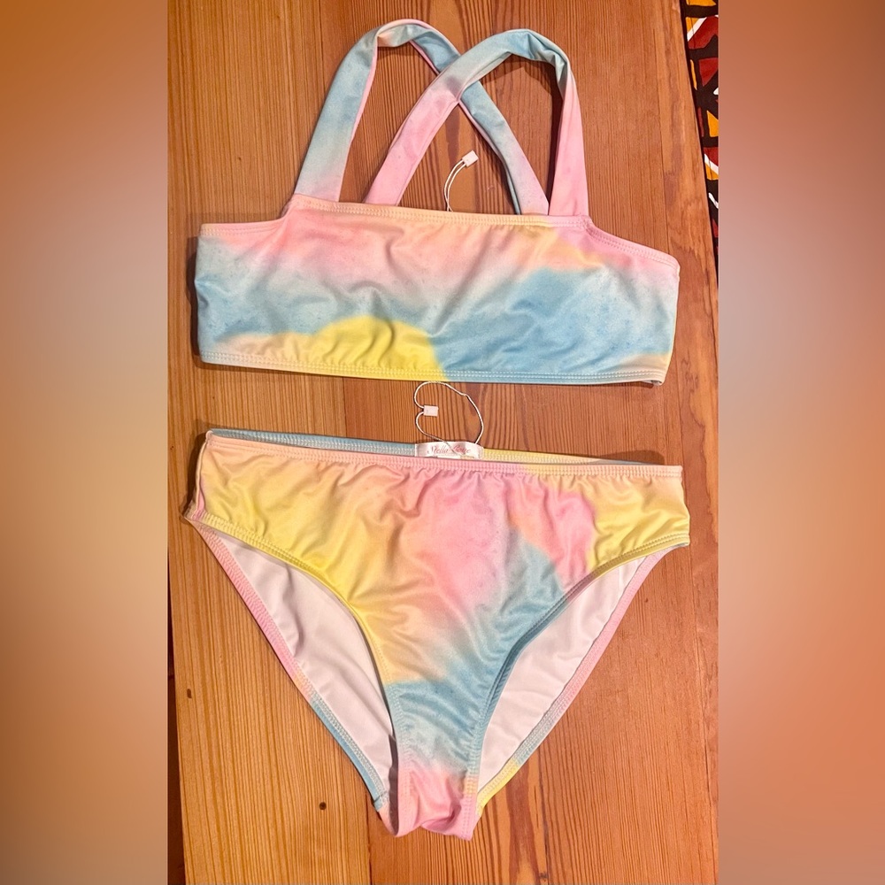 Stella Cove girls bikini, size 14, NWT